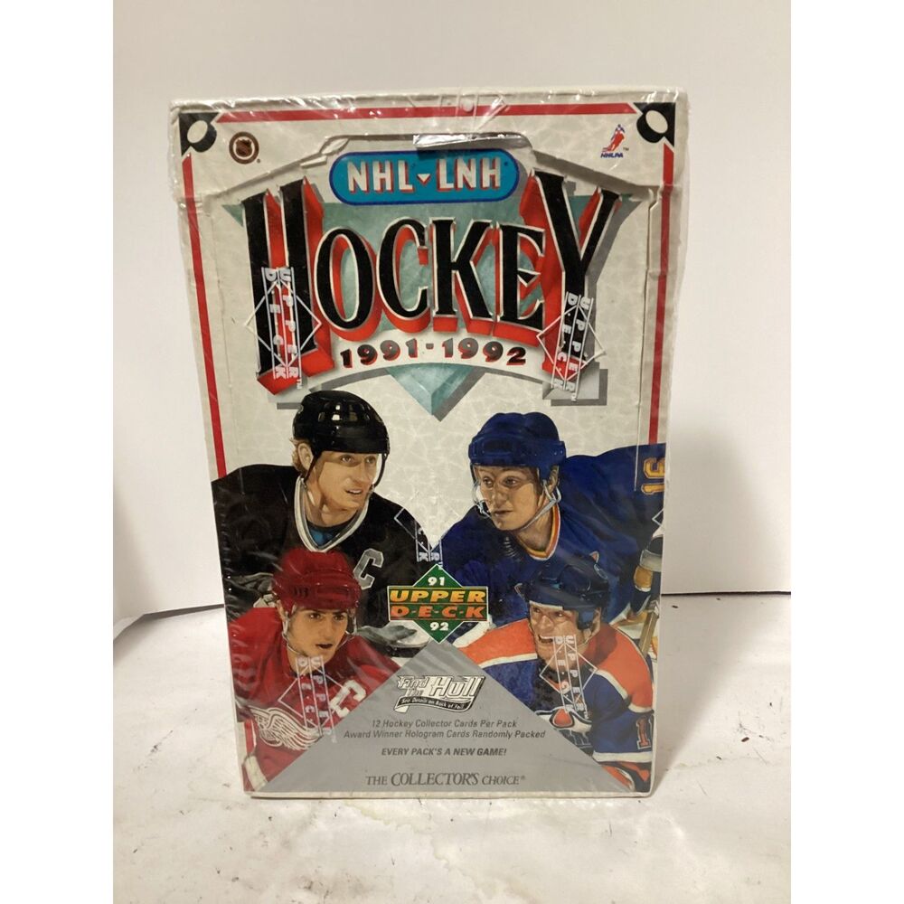 1991-1992 Upper Deck Hockey NHL-LNH Sealed Box - Wayne Gretzky, Messier